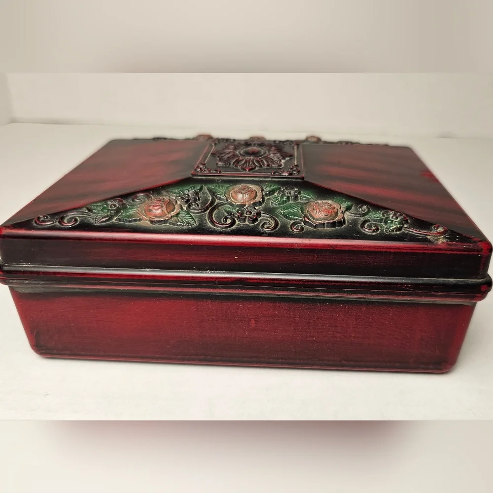 🌹🌹⭐️ Rose Decor Jewelry Box ⭐️🌹🥀